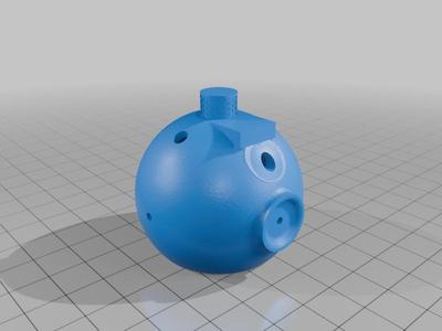 GOG robot. Mystery action bump and go. 3d printed battery operation.