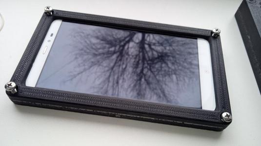 Hard case for PPTV King 7 phone with 1/4 tripod mount