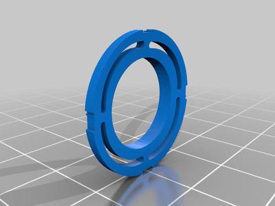 Electric Razor Blade Retainer Ring