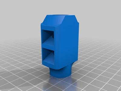 14mm CCW Barrett Style Airsoft Muzzle Break