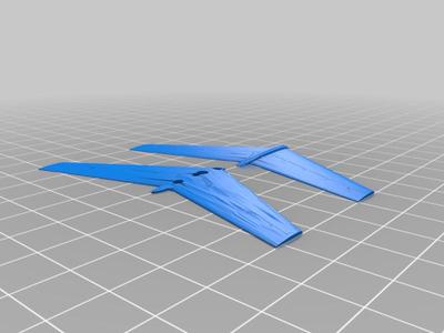 Embraer 145 Plastic Model Replacement Tail