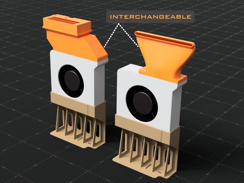 Bambu Lab P1 X1 Dual Aux Fan / Bentobox 7/28 Updated