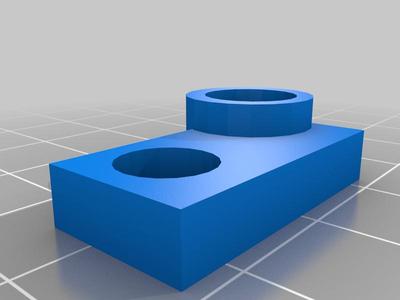 FC optic fiber mount
