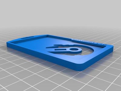 Millenium Falcon ID Card Holder