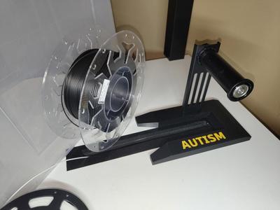 Base For Stock Creality Filament Spool Holder (2 Versions)