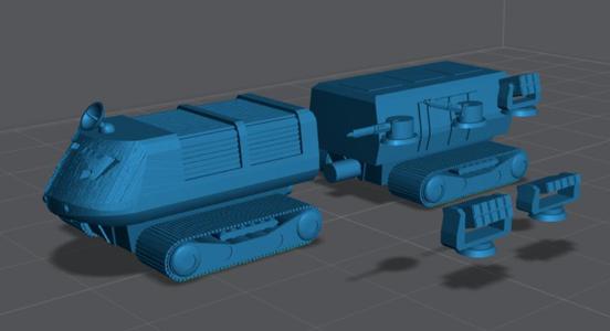 Elite series 3 land train