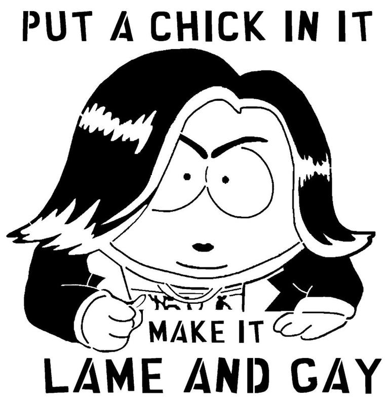 Eric Cartman stencil 2