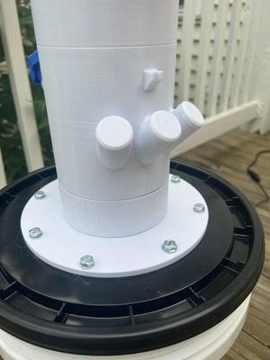 Filling Module Small Hole Cap for Modular Hydroponic Tower Garden