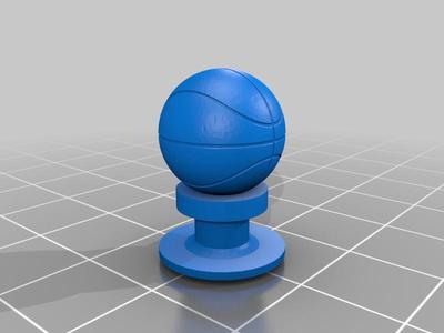 Basketball Croc charm