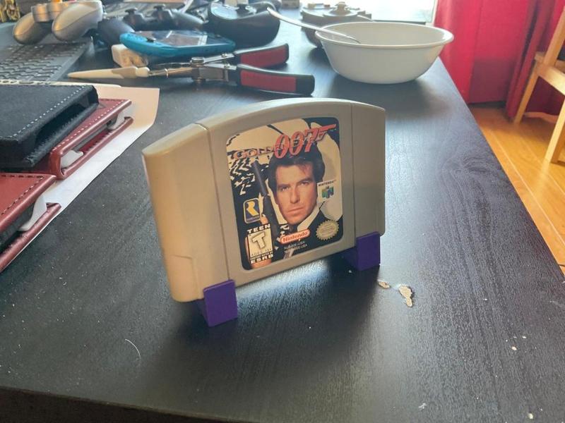 Nintendo 64 Cartridge Display Stands
