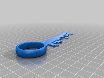 The Lord of the rings bookmark, zakładka do ksiązki lord of the rings