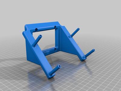 Vivedino Troodon 7" Raspberry LCD Mount for Klipper 