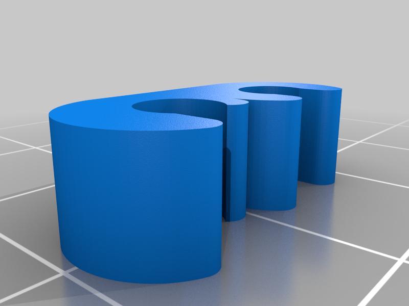 A1 cable and PTFE tube clip