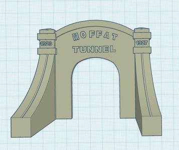 TUNNEL D'ENTRÉE MOFFAT N