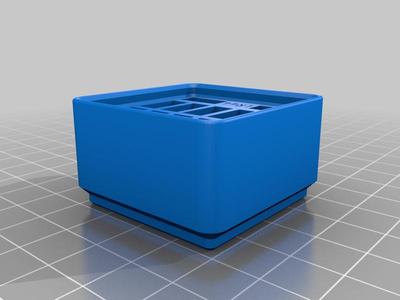 Gridfinity 12x LR44 Battery Holder