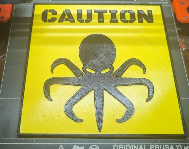 Caution Octopus