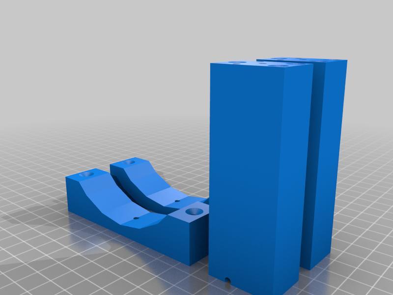 Crystal Radio Pillow Blocks & Pedestal - 3 Inch