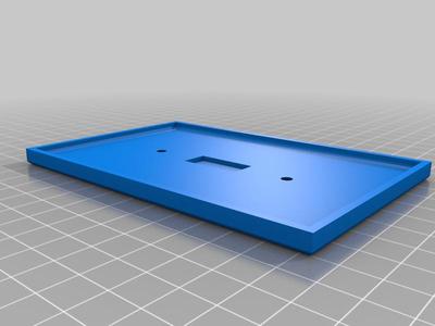 Light switch plate bigger size