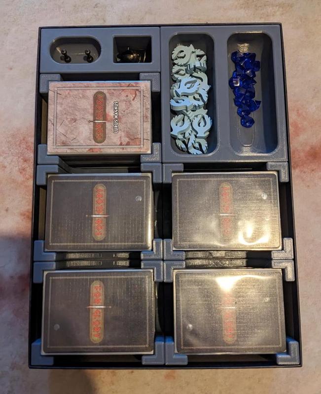 'for glory' game box inlay