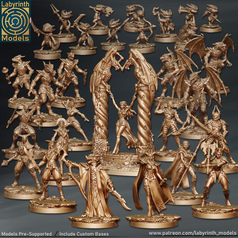 Dragon Cult Collection Vol. 1 - 32mm scale