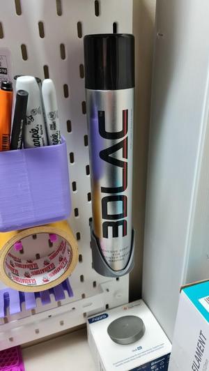 ikea skadis spray stand