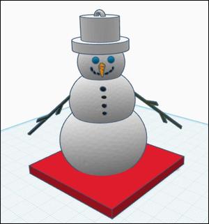 Christmas snowman