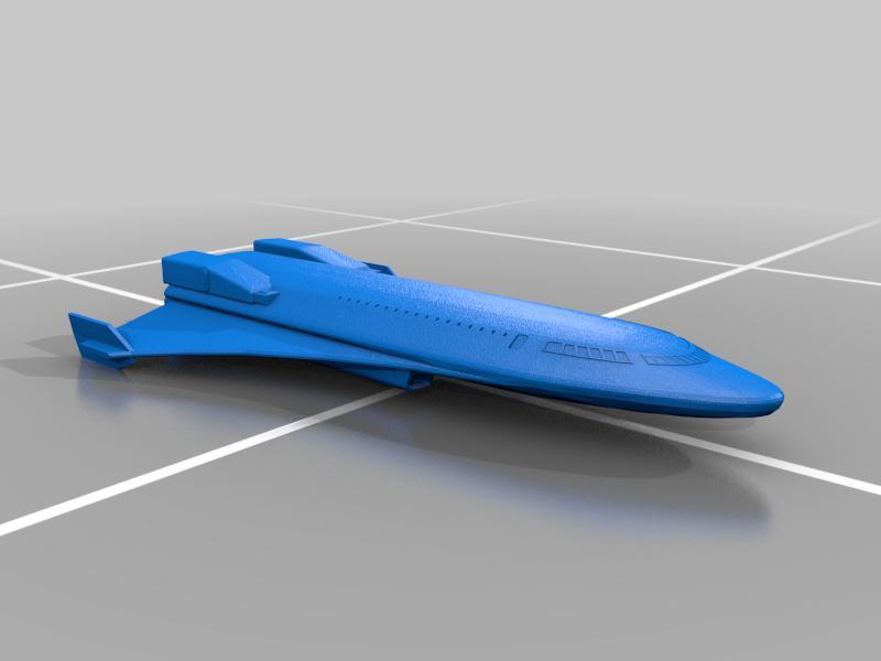 (Pre-Star Wars) Earth Passenger shuttle