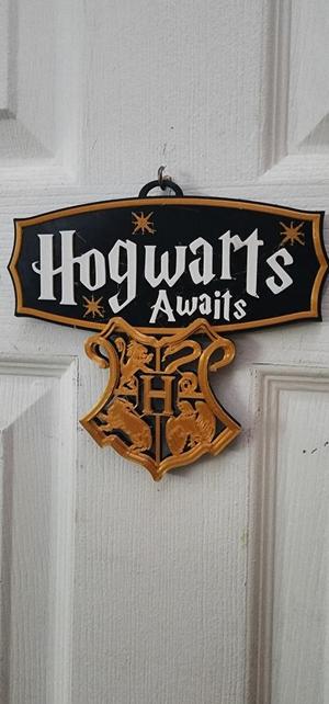 Hogwarts Awaits Sign