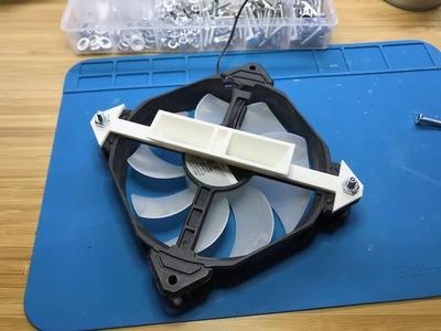 Corsair S120 120mm fan adapter