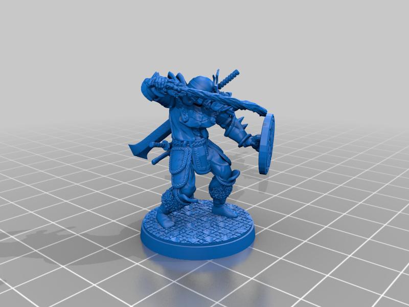 26mm Based Human Warrior