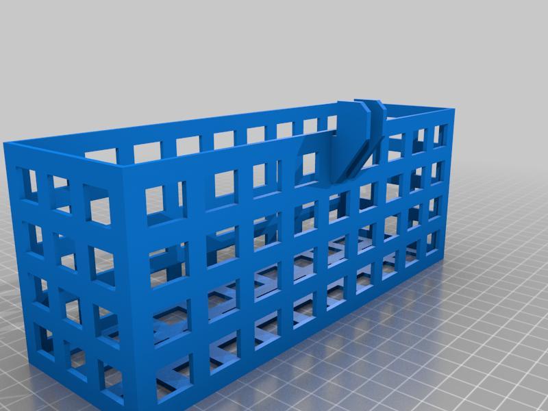Mount for Standard Shelf track, and basket using the mount