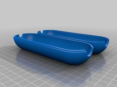 Extension Cord Cover, no Hinges larger holes