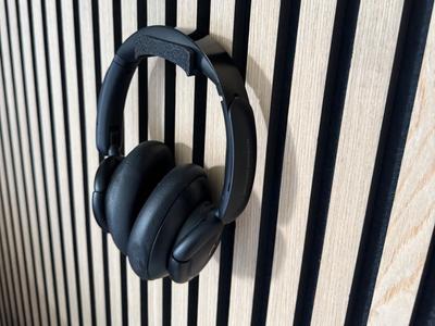 Acoustic Panel Headphone Holder - Stylish, Smart