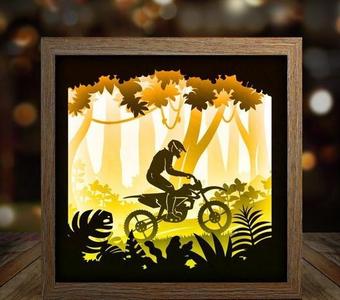 Bike Racing sport light box