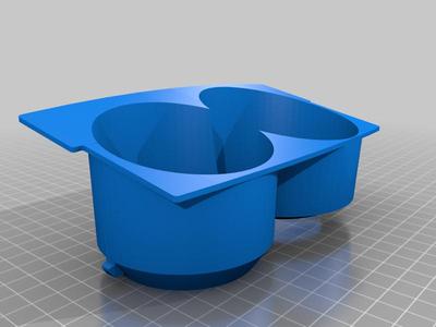 Audi A8 S8 D3 cup holder insert