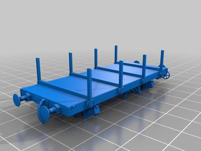 Tasmanian Government Railways KG wagon HOn3.5