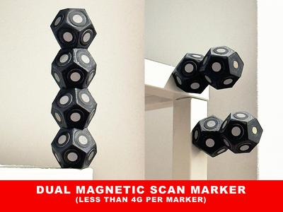 dual side magnetic scan marker (stackable! 4g ea.)