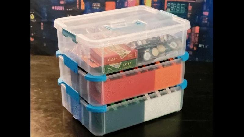 LITE VER. 3D Catan Organizer Trays
