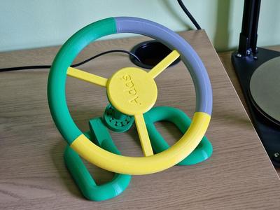 Toy steering wheel
