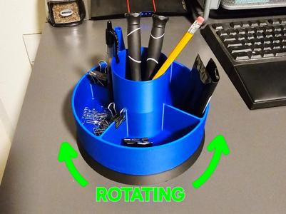 Rotating organizer