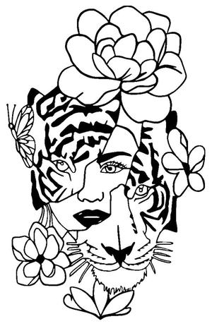 2D Tiger Girl 3