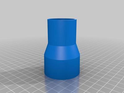 Dust collector adapter for Makita track saw