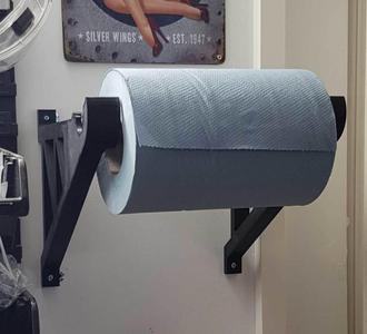 Support rouleau papier atelier