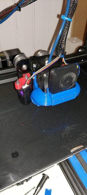 Support cr touch pour bullseye duct