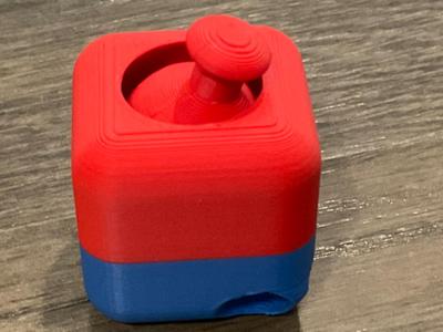 Joystick fidget cube