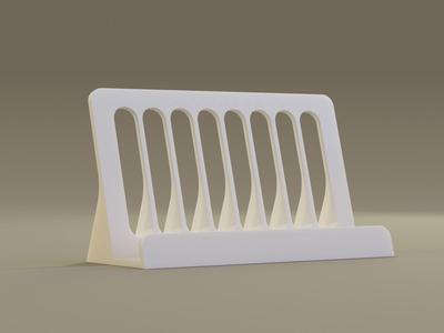 Business card stand