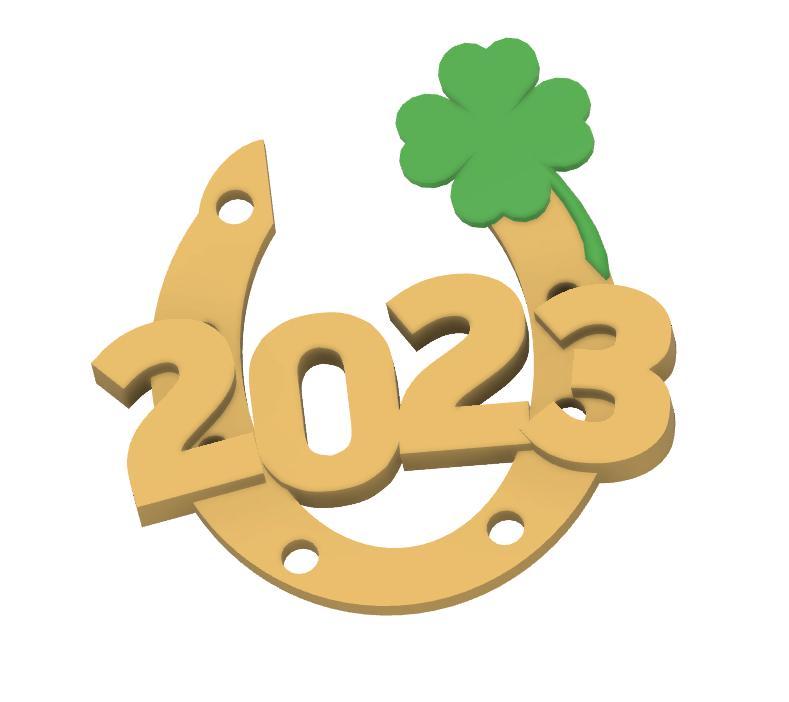 horseshoe happy new year 