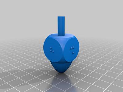 Braille Dreidel