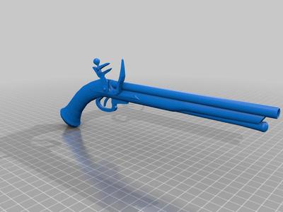 flintlock pistol