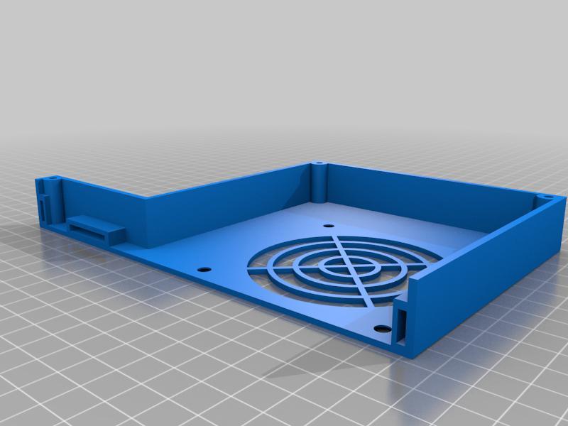 Mainboard cover for 80mm fan - Elegoo Neptune 2/2S